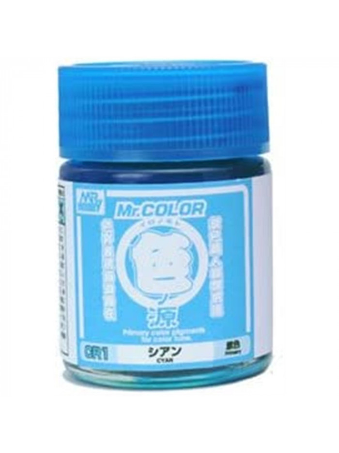 GNZ - Primary Color Pigments for Mr. Color CYAN - CR1