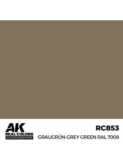 AK - Real Color Graugrun - Gray Green RAL 7008 - RC853
