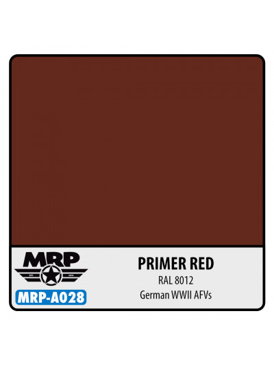 MRP - Primer Red RAL 8012 -...