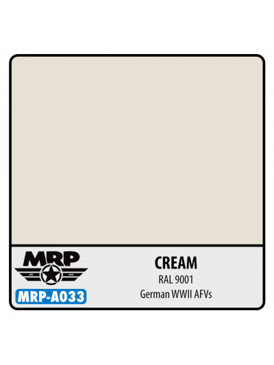 MRP - Cream RAL 9001 - A033...