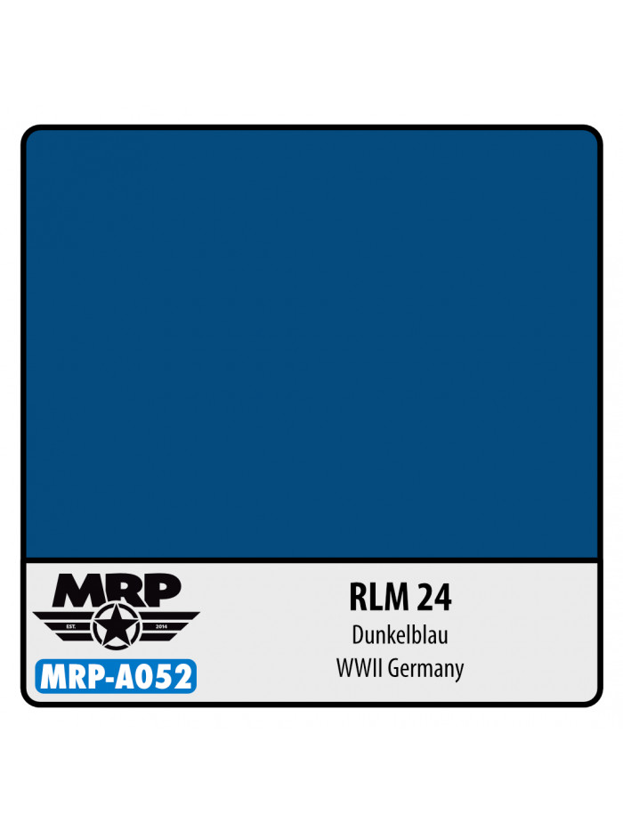 MRP - Luftwaffe RLM 24 Dunkelblau - A052 (New Acrylic Line)