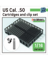 DEF - US Cal. .50 Cartridges and clip set (for 1/16) - 16001