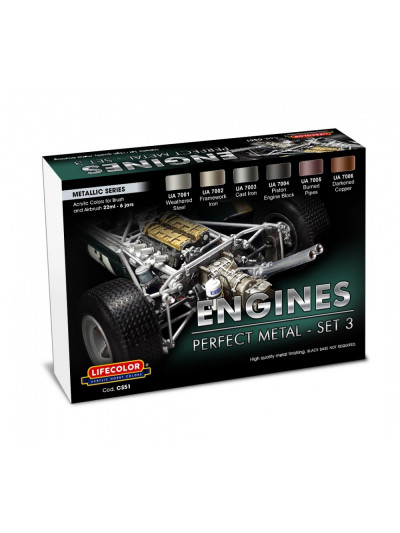 Lifecolor - Engine Metals...