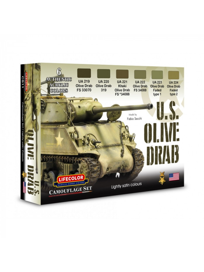 Lifecolor - US Tanks Set (22ml x 6) - CS11