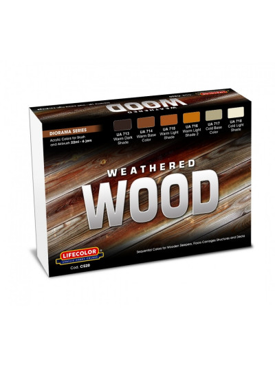 Lifecolor - Weathered Woods...