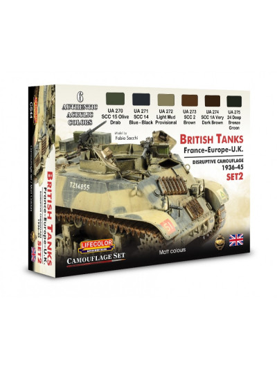 Lifecolor - British tanks...