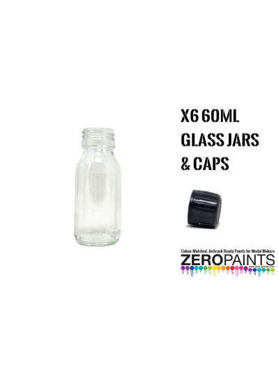 ZP - 60ml Glass Jars for...