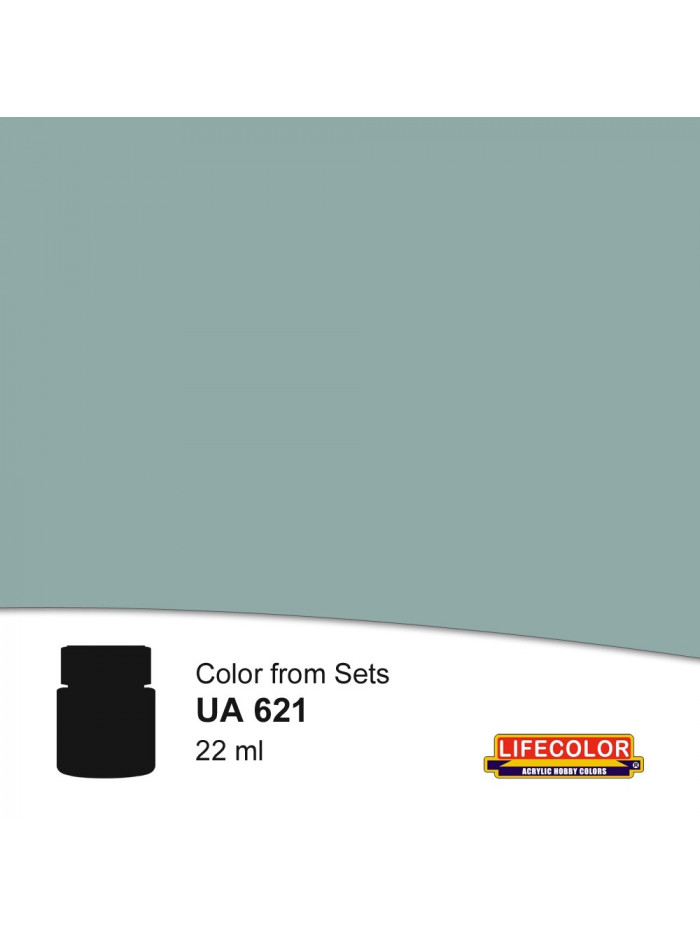 Lifecolor - US Navy WW II Navy Ocean Grey 5 O Acrylic (22ml Bottle) - UA621