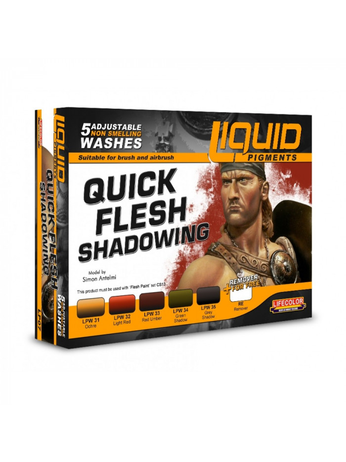 Lifecolor - Quick Flesh Shadowing Liquid Pigments - LP07