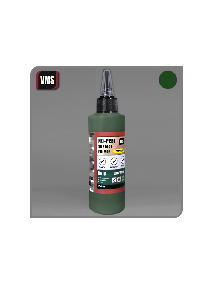 VMS - No-Peel Primer 100ml Primer Tank Green - PR08