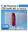 DEF Model - F-4 Phantom II FOD Cover set (for Tamiya 1/48) - DS48016