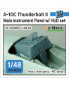 DEF Model - A-10C Thunderbolt II Main Instrument Panel w/ HUD set for Academy 1/48 kit - 48024