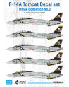 DEF - F-14A Tomcat Decal set - Movie Collection No.2 (The Final Countdown)- JD72001
