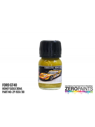 ZP - Ford GT40 Honey Gold...