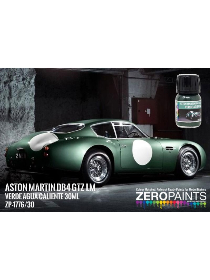 ZP - Aston Martin DB4 GTZ LM Verde Agua Caliente 30ml - 1776/30