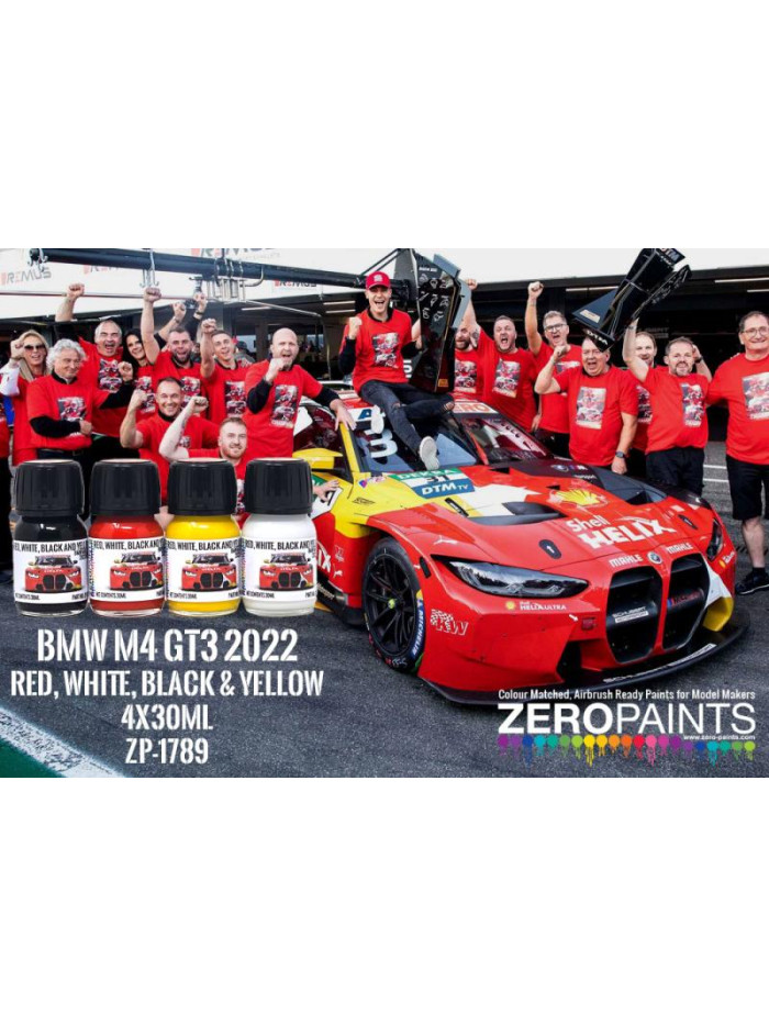ZP - BMW M4 GT3 2022 DTM Year of the Champion Paint Set 4x30ml - 1789