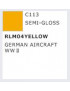 GNZ - Mr. Color Semi-Gloss Yellow RLM 04 - German Aircraft WW II - C113