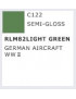 GNZ - Mr. Color Semi-Gloss Light Green RLM 82 - German Aircraft WW II - C122