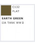 GNZ - Mr. Color Flat Earth Green -  Japan Armor WW II - C132