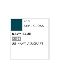 GNZ - Mr. Color Semi-Gloss Navy Blue H-14 US Navy Aircraft - C14