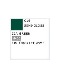 GNZ - Mr. Color Semi-Gloss IJN Green H-60 IJN Aircraft WW II - C16
