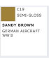 GNZ - Mr. Color Semi-Gloss Sandy Brown - German Aircraft WW II - C19
