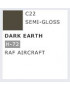 GNZ - Mr. Color Semi-Gloss Dark Earth (H72) - RAF Aircraft - C22