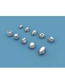 ANYZ - Dials & Knobs 2 for 1/32 1/35 (200 pcs) - AN029