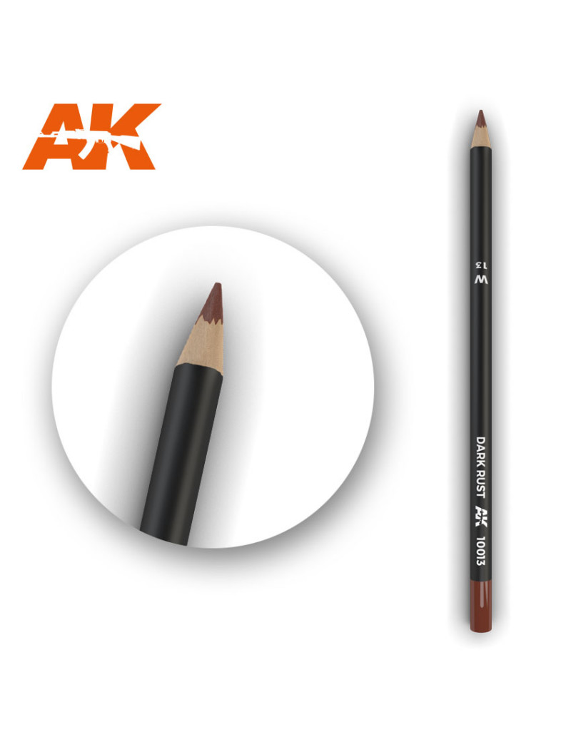 AK - Dark Rust Weathering Pencil  - 10013