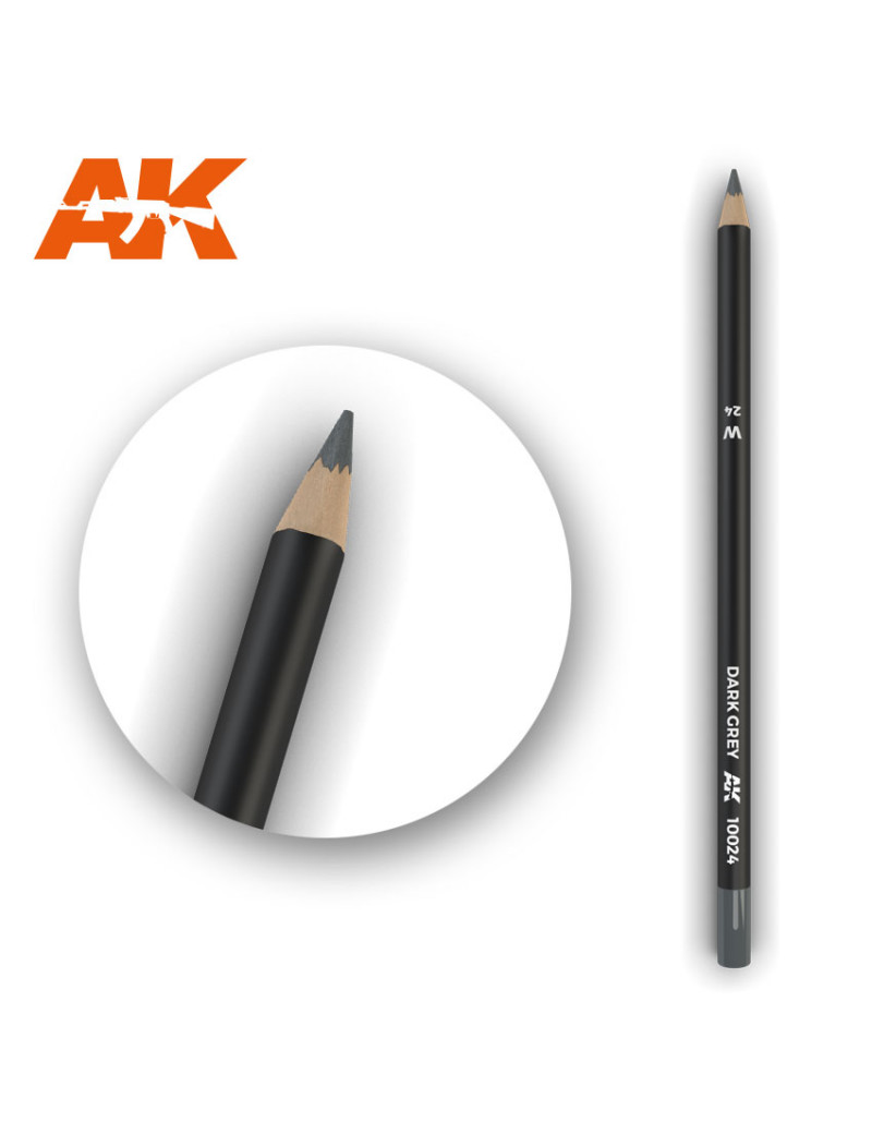 AK - Dark Grey Weathering Pencil  - 10024