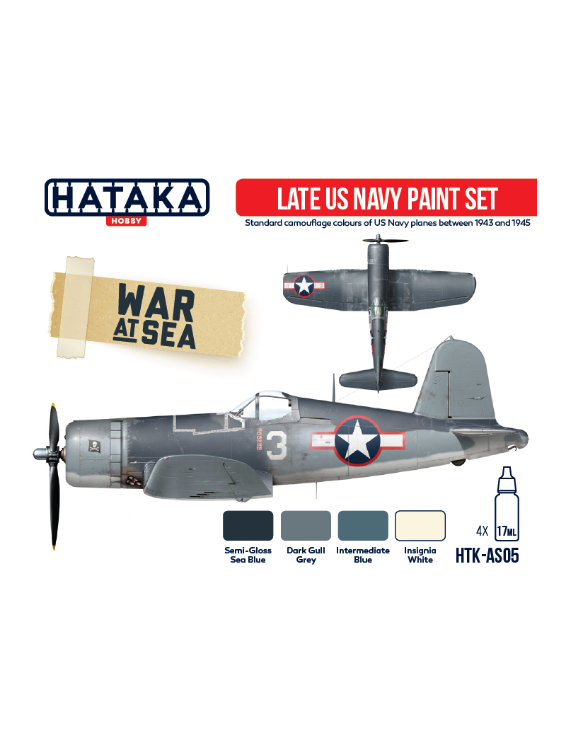HTK - Late US Navy paint set - AS05