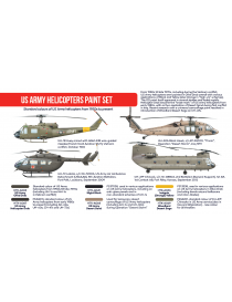 HTK - US Army Helicopters Paint Set - AS19