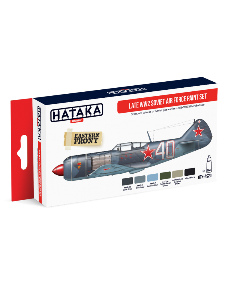 HTK - Late WW 2 Soviet Air Force paint set - AS20