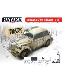 HTK - German AFV Winter Camo | 2 in 1  - AS38