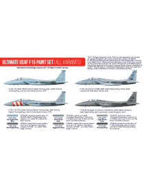 HTK - Ultimate USAF F-15 paint set (all variants)  - AS43