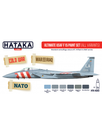 HTK - Ultimate USAF F-15 paint set (all variants)  - AS43