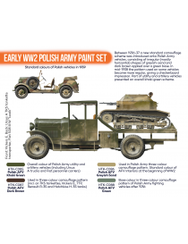 HTK - Early WW2 Polish Army paint set - CS11