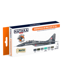 HTK - Modern Polish Air Force paint set vol. 1 - CS17