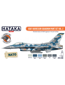 HTK - USAF Aggressor Squadron paint set vol. 2 - CS30