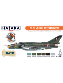 HTK - Polish Air Force Su-22M4 paint set - CS47