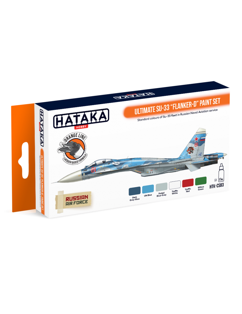 HTK - Ultimate Su-33 Flanker-D paint set  - CS83