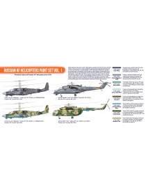 HTK - Russian AF Helicopters paint set vol. 1  - CS86