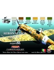 Lifecolor - Regia Aeronautica WW 2 Set 1 Fighters - CS19