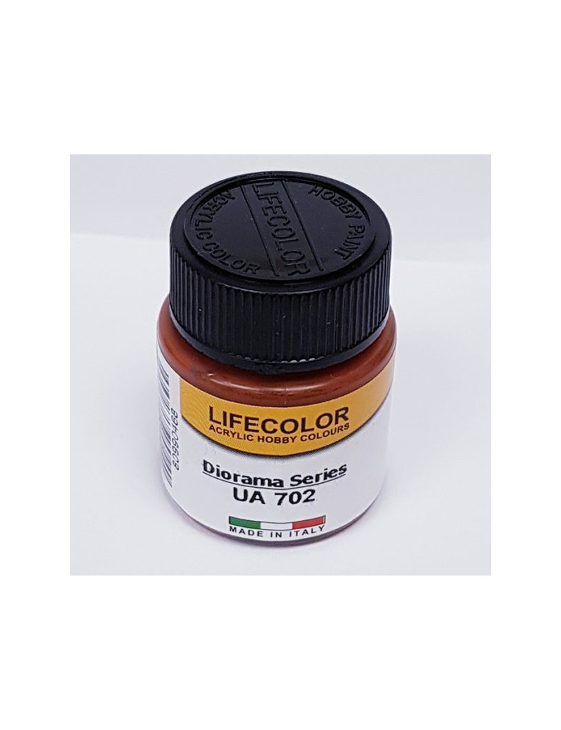 Lifecolor - Rust Base Color Acrylic (22ml Bottle) - UA702