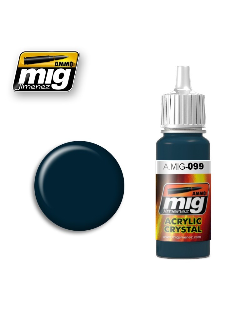A.MiG - CRYSTAL BLACK BLUE (AND TAIL LIGHT OFF) - 099