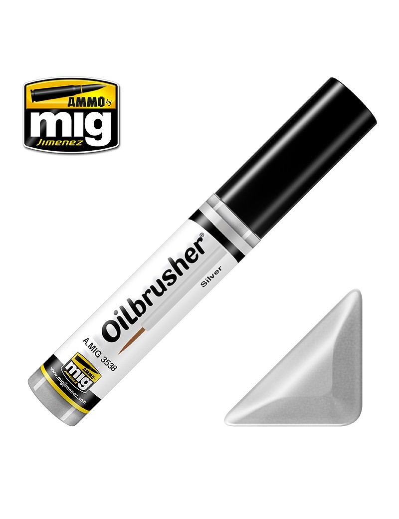 A.MiG - Oilbrusher Silver - 3538 - 3538