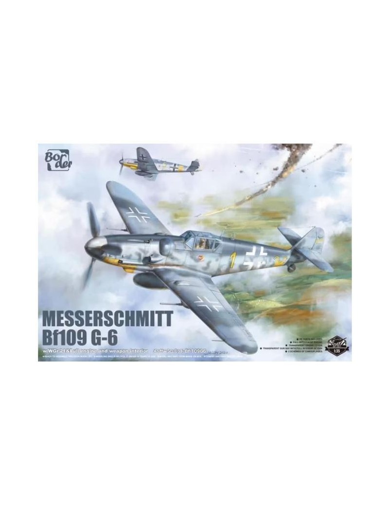 Border - 1/35 Bf109G-6 Aircraft kit - BF001