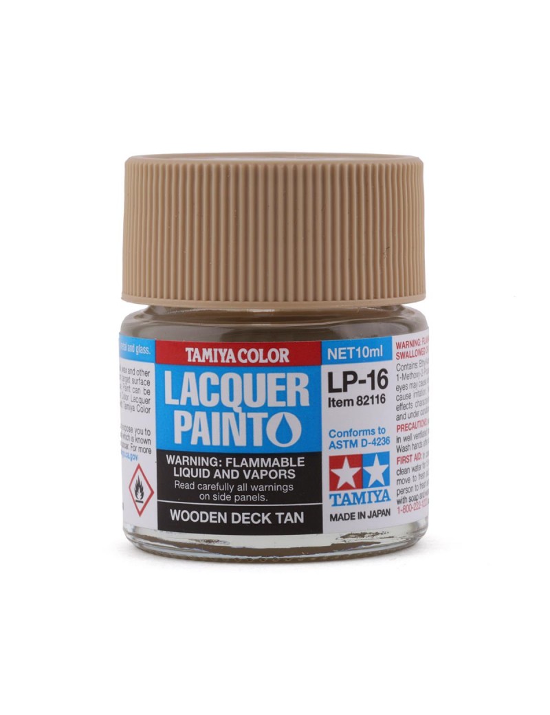 Tamiya - Color Lacquer Paint Wooden Deck Tan - LP16