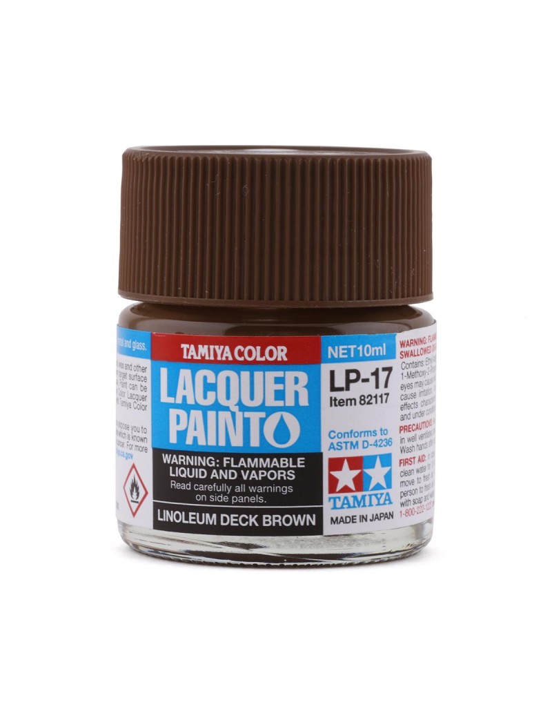 Tamiya - Color Lacquer Paint Lin. Deck Brown - LP17