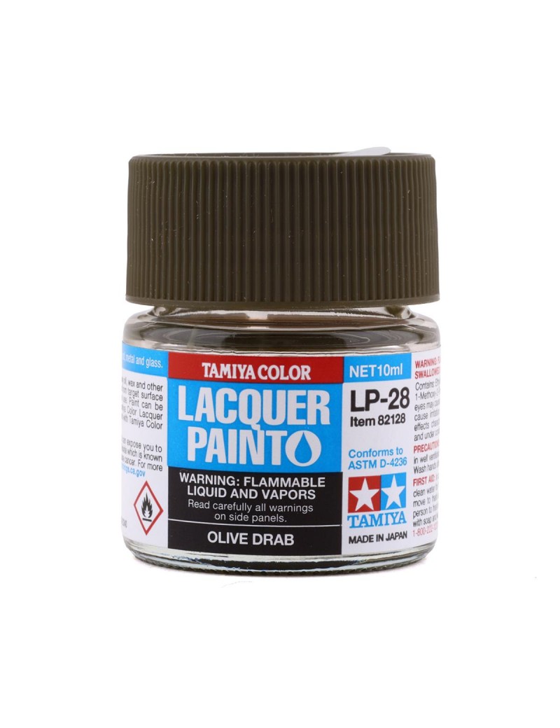 Tamiya - Color Lacquer Paint Olive Drab - LP28